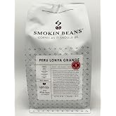Smokin Beans Peru Lonya Grande, Whole Bean Light Roast Coffee, 2-Lb, 1ct