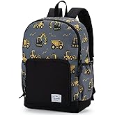 VASCHY Kids backpacks, Cute Lightweight Water Resistant Preschool Backpack for Boys and Girls Chest Strap | Cute, Lightweight, Water Resistant, Chest Strap