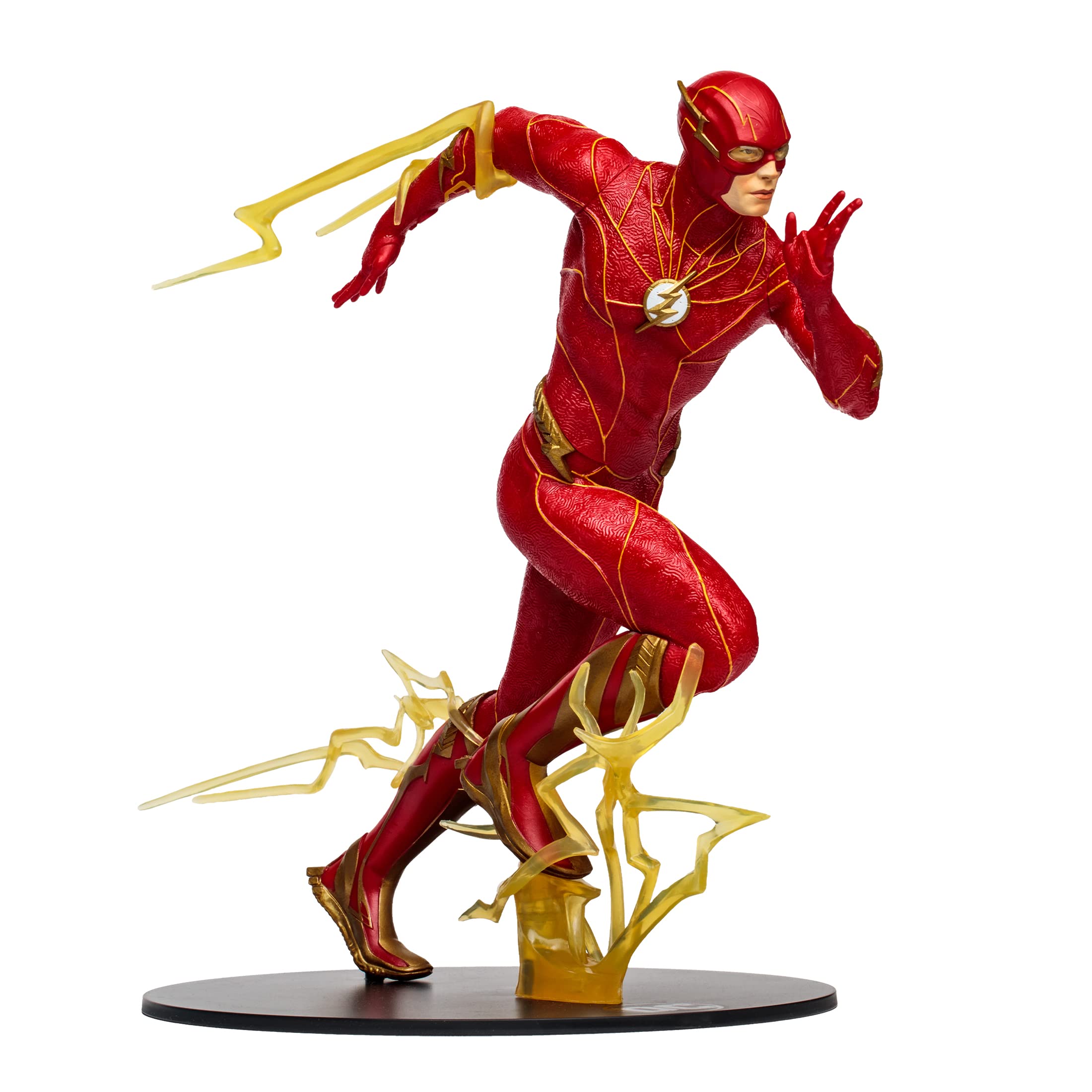 McFarlane Toys, DC Multiverse 12-inch The Flash Figure Statue, Collectible DC The Flash Movie Posed Statue with Unique Collector Character Card – Ages 12+, Red