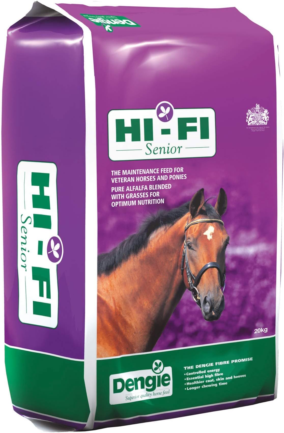 Sponsored Ad – Dengie Hi Fi Senior 20kg Soft Horse Feed - Short Chopped Chaff - Hay & Forage Replacer - High in Fibre Suitable for Horses with Poor Teeth