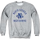 LOGOVISION University of North Georgia Official Ung Nighthawks Logo Unisex Adult Crewneck Sweatshirt
