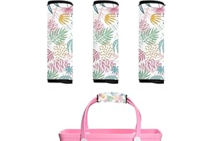 ZYTONGMAO Luggage Handle Wraps 3Pcs – Neoprene Bag Handle Wrap for Bogg, Luggage Identifiers for Suitcases Easy Identification, Stylish & Comfy Suitcase Handle Replacement Travel Accessories for Airport Y04