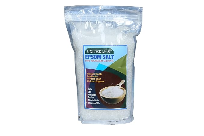 Unitedlys  Epsom Salt (Magnesium Sulphate) For Plant Growth & Plant Nutrient | Muscle Releif,