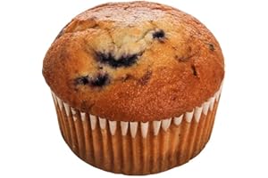 Otis Spunkmeyer Delicious Essentials Wild Blueberry Muffin, 4 Ounce -- 24 per case.