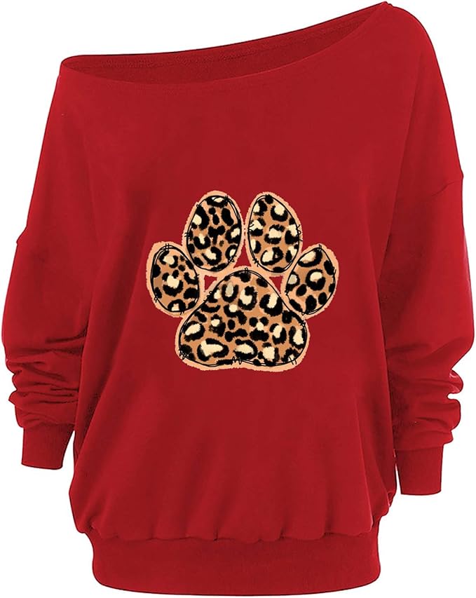 women's off the shoulder christmas sweaters