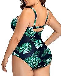 Daci Women Plus Size One Piece Swimsuits - Tummy