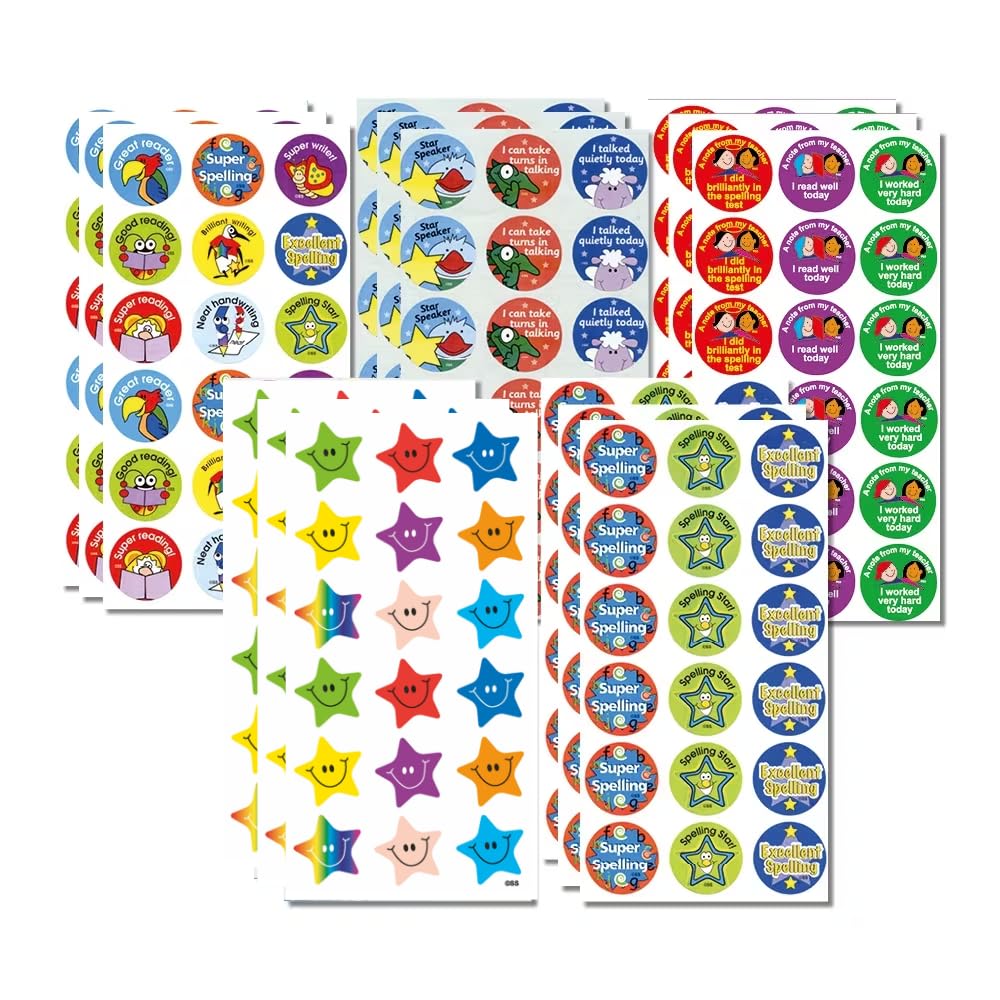 Sticker Solutions English and Maths Reward Stickers (Pack of 270)