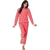 PJ Salvage womens Ski Jammie Classics Thermal Long-sleeve Top and Pajama Pant 2-piece Set