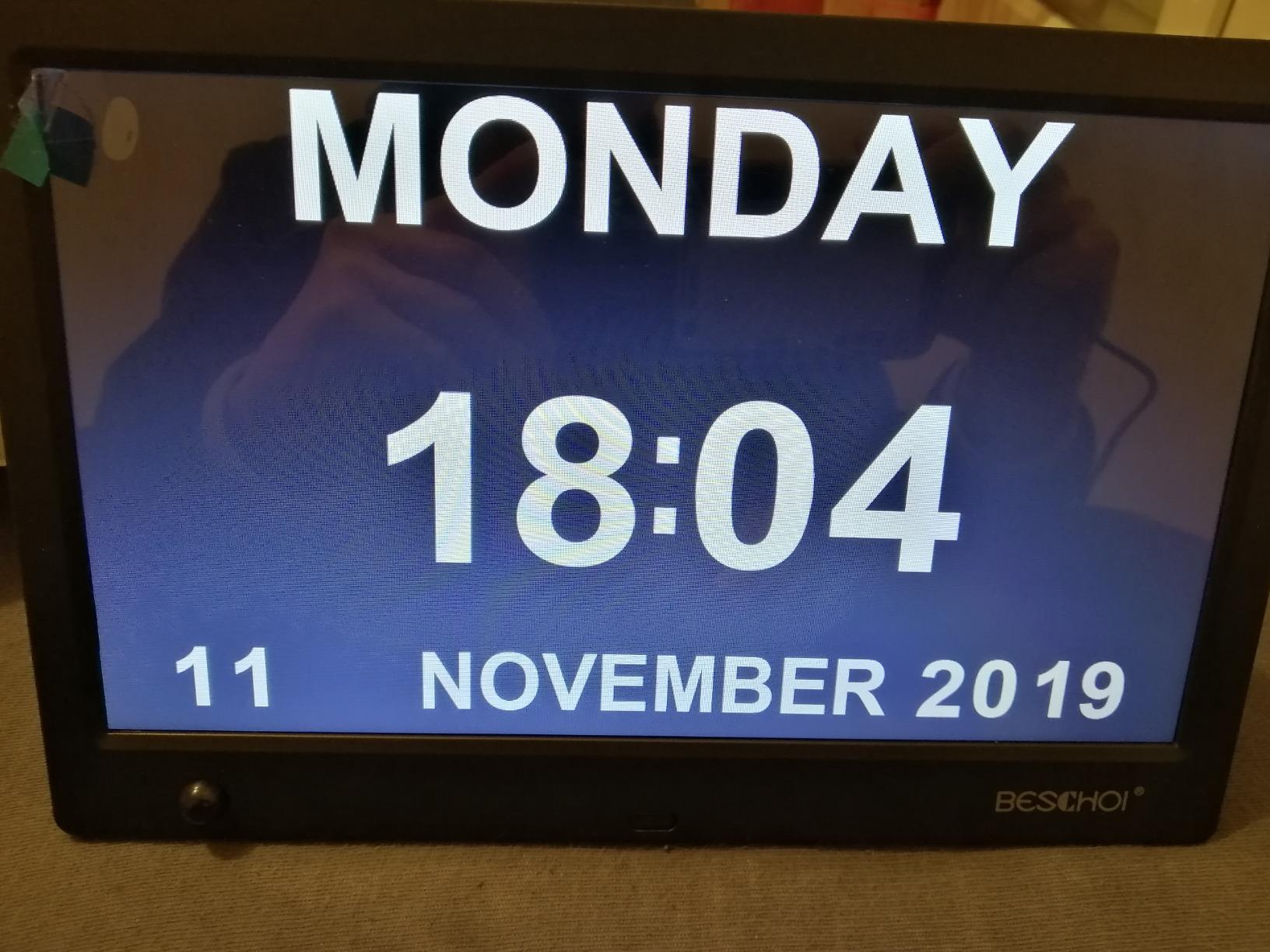 Cornice Digitale 10,1 Pollici IPS - Mostra Foto, Video E Musica, Con Calendario, Orologio E Telecomando