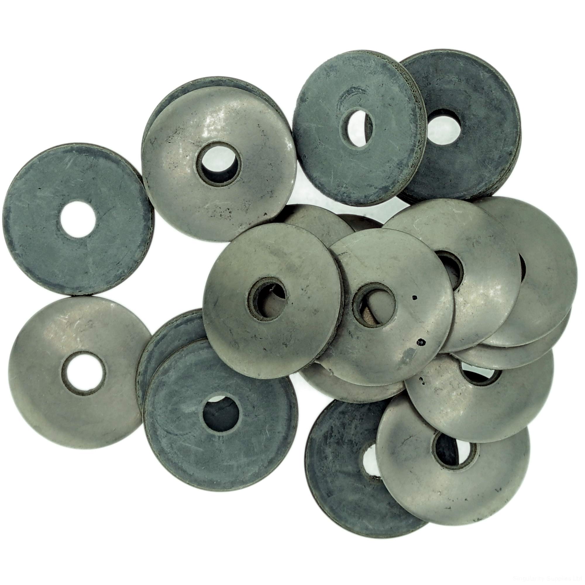 D10.5 (10.5mm x 25mm) Sealing Washer (Grey EPDM) - Stainless Steel (A2) (Pack of 20) — image 1