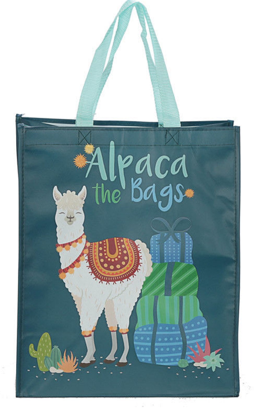 Puckator Alpaca the Bags Design Reusable Shopping Bag, NWBAG43