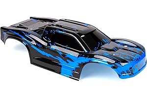 SUMMITLINK Custom Body Muddy Blue Compatible for ARRMA VORTEKS 3S 4x4 4x2 BLX 1/10 Stadium Truck(V-BB-01)