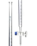 EISCO Class A 25mL Borosilicate Burette - 0.1mL
