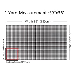 Plaid Fabric by The Yard, Scottish Plaid