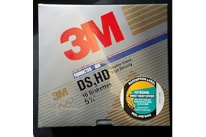 3M Imation Diskettes 5 1/4" 10 per package Double Sided High Density