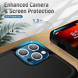 Warsia for iPhone 13 Pro Max Case, with HD Screen