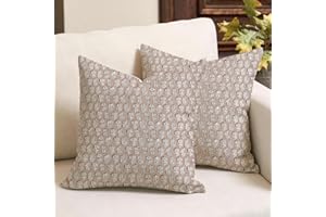 RABUSOFA Decorative Vintage Floral Print Throw Pillow Covers Neutral Modern Farmhouse Cushion Covers Boho Home Decor for Sofa