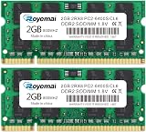 D DUOMEIQI 4GB (2x2GB) PC2-6400s DDR2 800MHz Laptop RAM Memory Upgrade