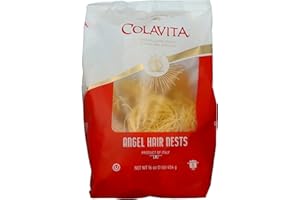 Colavita Capellini Nest(Angel Hair Pasta), 16-Oz, Pack of 6