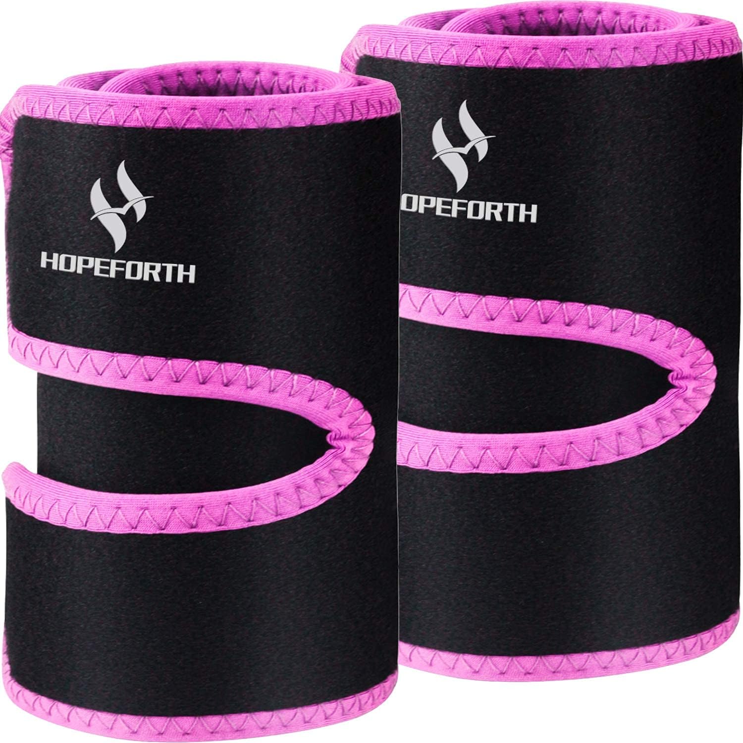 HOPEFORTH Arm Trimmers 2 Pack Wraps for Slimmer Arms Sport Workout Exercise Improve Sweating Circulation Lose Fat and Reduce Cellulite : Industrial & Scientific