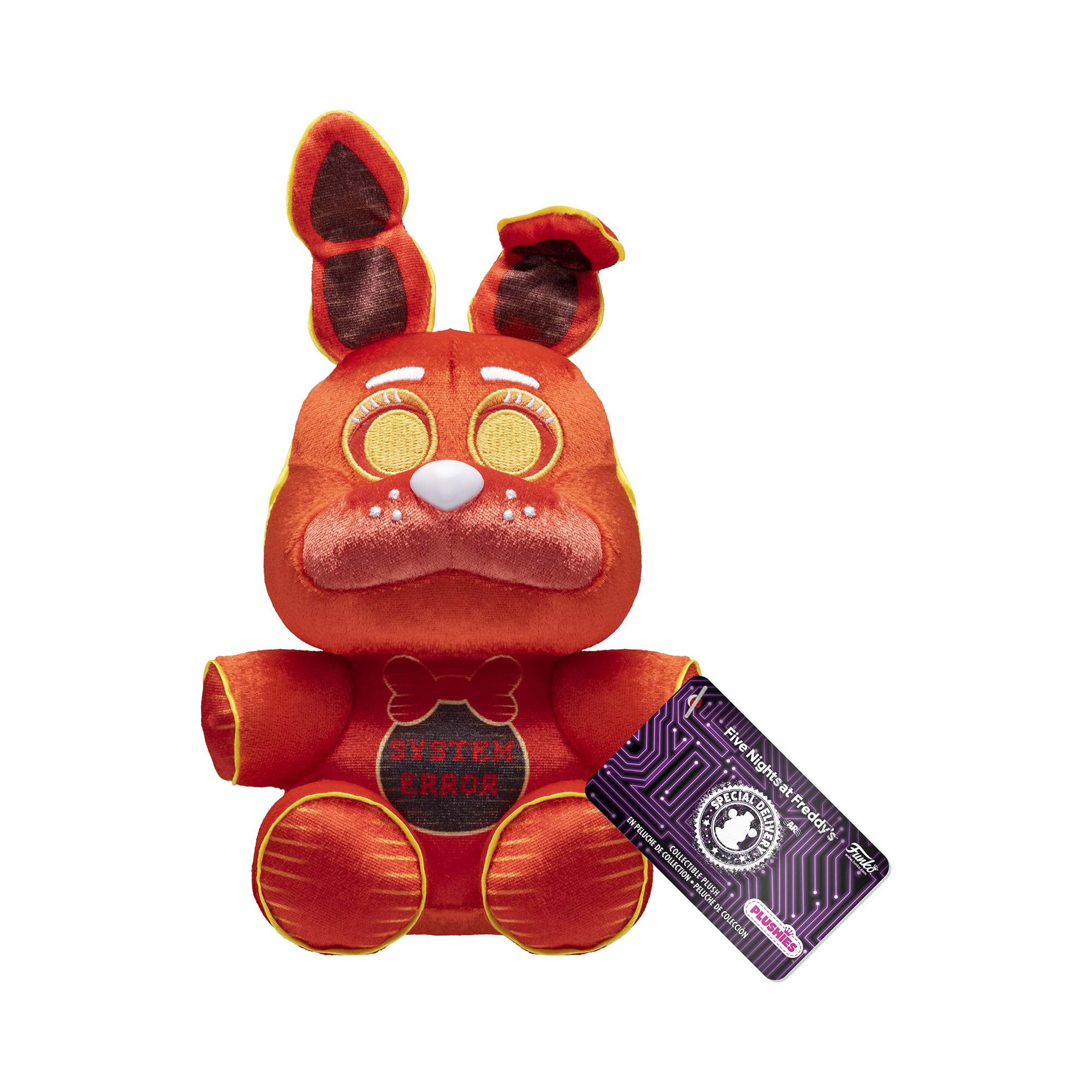 Funko Plush: Five Nights At Freddy's (FNAF) - System Error Bonnie the Rabbit - Collectable Soft Toy - Birthday Gift Idea - Official Merchandise - Stuffed