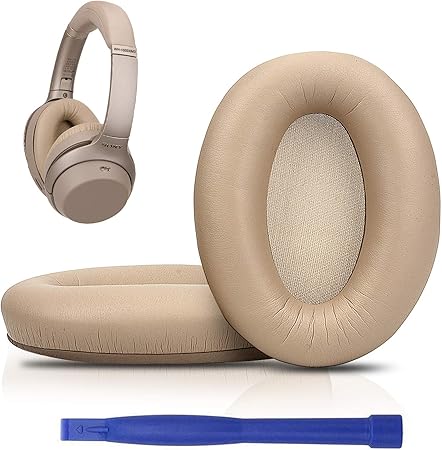 Amazon Soulwit イヤーパッド イヤークッション 交換用 Sony Wh 1000xm3 オーバーイヤーヘッドフォン に対応 金 Soulwit イヤーパッド