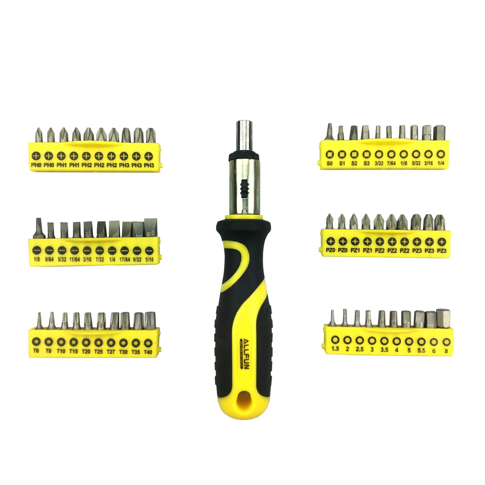 Screwdriver Plastic Racking Mua 100-Piece Magnetic Screwdriver Set with Plastic Racking,the ...