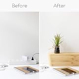Navaris Bamboo Cable Tidy Box 32x12x11 cm Cable Organizer view 9
