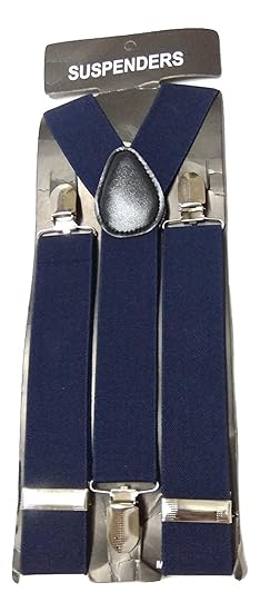 navy blue suspender belt