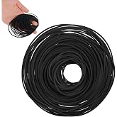 56Pcs Recorder Rubber Belts-Rubber Drive Belt Set Premium for DVD, CD, VCR, Cassette Player Repair,40-120mm(Black,1mm Width)