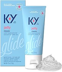 K-Y Jelly Personal Lubricant, Body-Friendly Water-Based Formula, Safe for Anal Sex, Safe to Use with Latex Condoms. Glide int