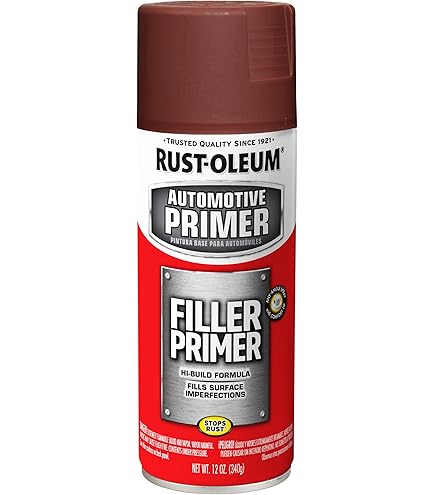 Rust-Oleum 249419 Automotive Sandable Primer Spray, 12 oz