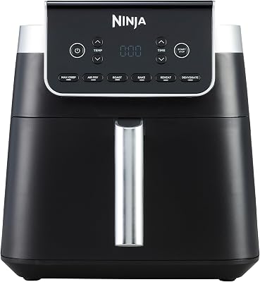 Air Fryer MAX PRO, 6,2L, sans huile, grand tiroir, rôtir, Noir