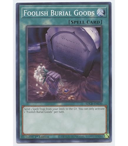 yugioh cards like foolish burial Foolish Burial - Yu-Gi-Oh! Card Database