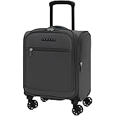Verage Underseat Carry On Luggage with Wheels & USB Port,14 inch Wheeled Spinner Bag Carry-on Luggages for Airlines, Lightweight Suitcase Men Women, Pilots and Crew (14.5-Inch Plus Underseat Pro)