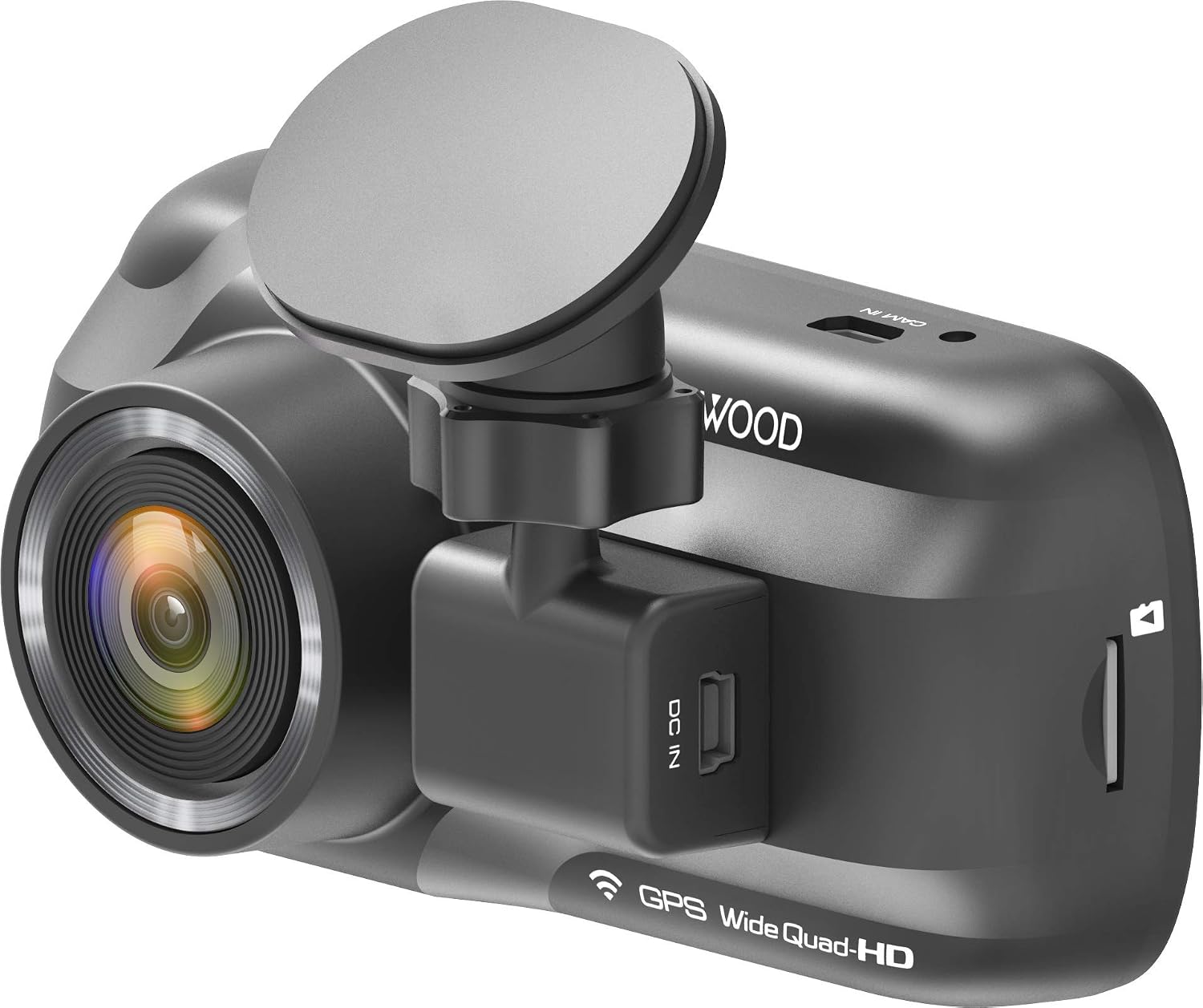KENWOOD DRV-A501W - Wide Quad HD Dash Cam - 3" LCD Screen - Smartphone App - Polarised Filter - 16GB SD-Card - Image 3