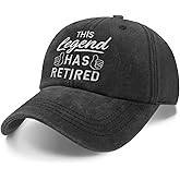 Retirement Gifts for Men, Women - Retirement Hats Embroidered Vintage Baseball Cap,Celebrate Happy Retirement