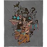 Northwest Scooby Doo Silk Touch Throw Blanket, 50" x 60", Run Away