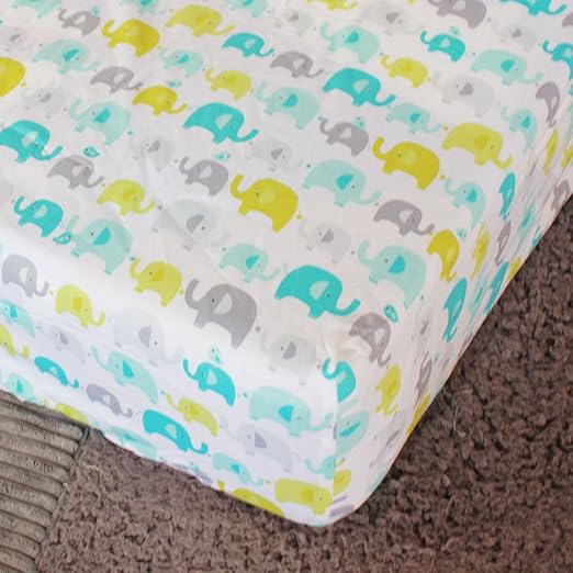 elephant baby sheets