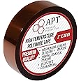APT, 1 mil Thick Polyimide Adhesive Tape, HighTemperature and Heat Tape, for Masking, Soldering, Electrical, 3D Printer Application. (1" x 36 yds)