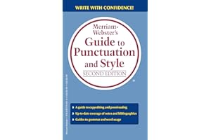 Merriam-Webster’s Guide to Punctuation and Style