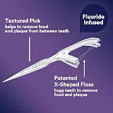 DenTek Cross Flosser Plaque Control 75 Count X-Shaped Floss Picks view 4
