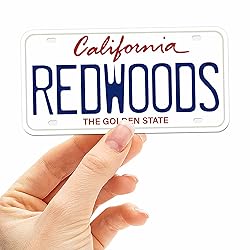 California License Plate Stickers for