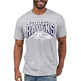 Junk Food Clothing x NFL - Bold Logo - Short Sleeve Fan Shirt for Men and Women - Officially Licensed NFL Apparel