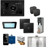 XDream Max Programmable Steam Generator Control Kit with iSteamX Control and Aroma Glass Steamhead in Black Oil Rubbed Bronze