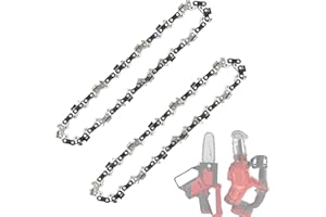 FIFCHALL 6 Inch Chainsaw Chain 3/8" LP Pitch .043" Gauge 28 Drive Links, 6" Replacement Chains Fit Milwaukee M12, 2527-20, Craftsman CMCCSL621D1, Remington, Kobalt R28-2 Chains
