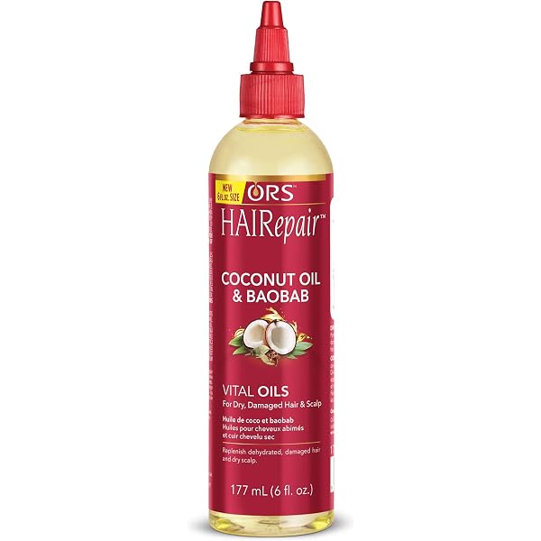 ORS HAIRepair Anti-Bruch Creme Mit Kokosöl & Baobab - 5oz (148ml) Für Strapaziertes, Brüchiges Haar