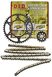 D.I.D MXS-006OEM+1 520DZ2 Gold Chain and 13