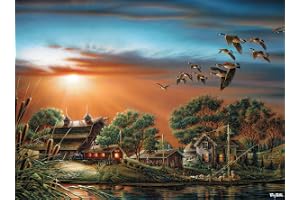 Buffalo Games - Terry Redlin - Lazy Afternoon - 1000 Piece Jigsaw Puzzle for Adults Challenging Puzzle Perfect for Game Night