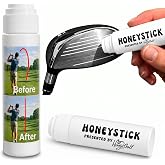 Honey Golf HoneyStick Anti Slice Gel for Golf Clubs - Anti-Hook Spin Reducer for Driver, Woods, Hybrids, Irons - Golf Accessories for Men - Golfers Must Haves &amp; Essentials